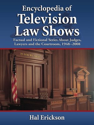 cover image of Encyclopedia of Television Law Shows